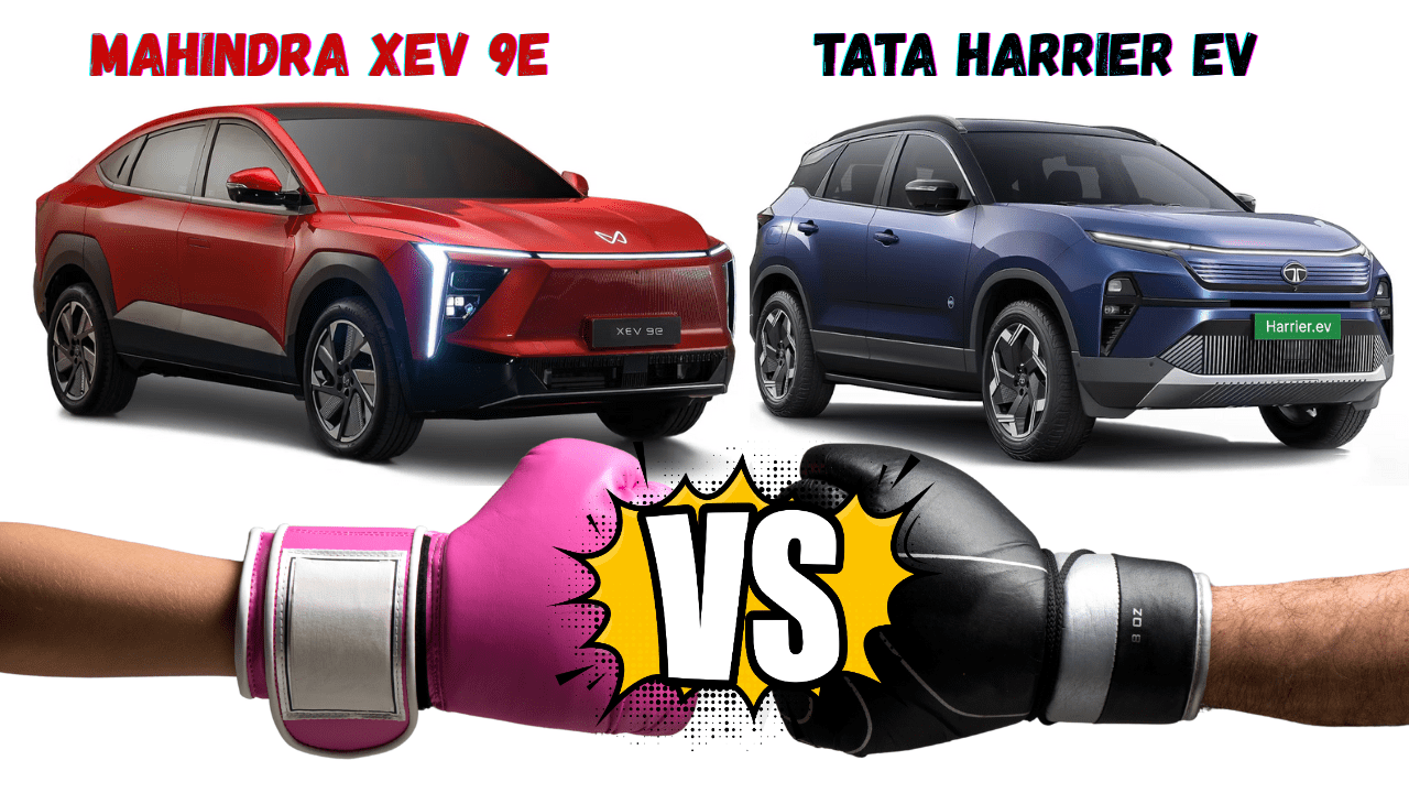 Tata Harrier EV Vs Mahindra XEV 9e